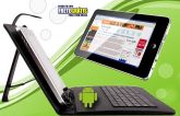 TABLET 10¨ZT-180 512 MB 4GB+ teclado + capa de couro