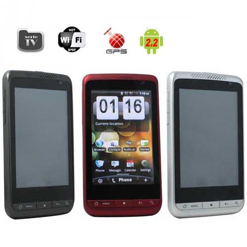 Celular Smartphone L601 com Android 2.2, Wi-Fi, GPS